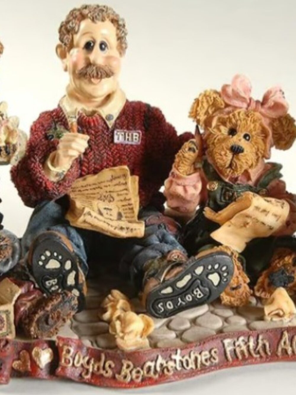 T.H.B. Work Is Love Made Visible - 227803 Bearstone Collection BOXED
